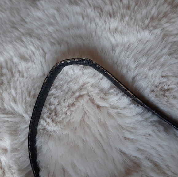 Ann Taylor Black Leather Satchel - Picture 4 of 5